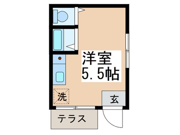 コ－ポ栗原の物件間取画像